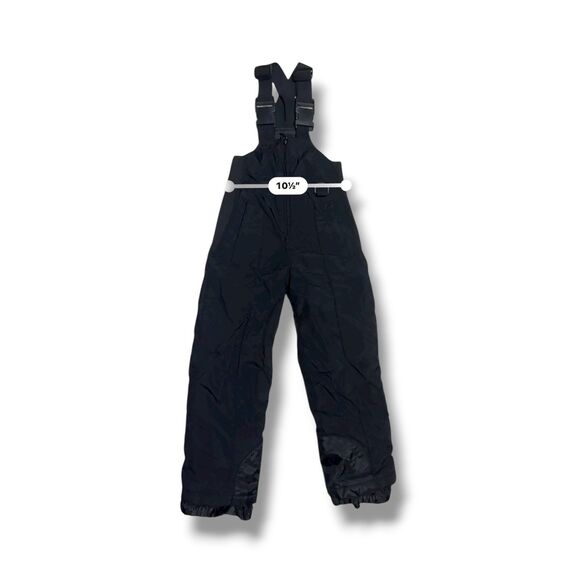 Sport Essentials Black Snow Bib Overalls - Picture 3 of 4